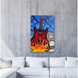 The Hard Rock At Universal Studios Painting by Eddie Bruckner