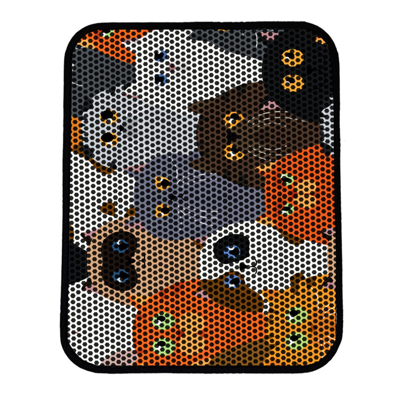 Premium Cat Litter Mat, 18 x 24 inches | 50% PVC / 50% Polyester, Machine Washable & Vacuum Friendly | Durable, Easy-Clean Design for Pet Owners | Protect Your Floors from Litter Messes