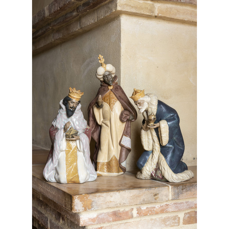 Figurine gaspar, Rouge/jaune