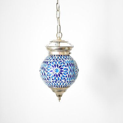 Cerny 1 - Light Chrome Pendant