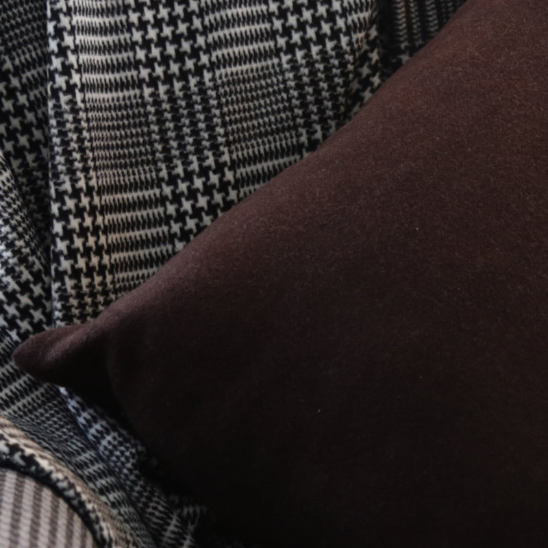 Coussin intérieur / extérieur Calyn, Vin rouge