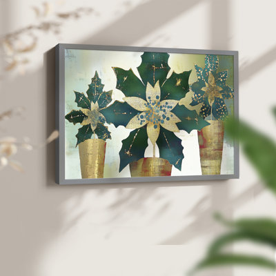 Chirstmas Art-CCLXXVIII -Framed Print - Restickable