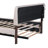 Upholstered Platform Bed with Trundle, Lighted Headboard and USB port-407814404-407814401