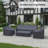 Aden Aluminum Outdoor Conversation Sets Group Seating Patio Furniture Covers