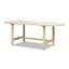 Sackett 85" 8-Seat Oval Reclaimed Wood Dining Table