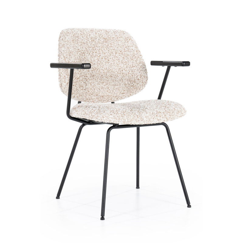 Fauteuil Jon, Beige