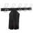 Tamye Steel Wall 10 - Hook Wall Mounted Coat Rack