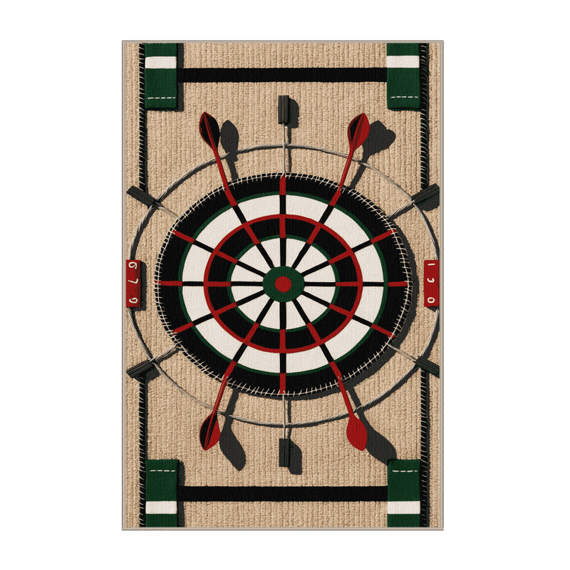  Tapis lavable pour fléchettes, Rectangle 8' x 12'