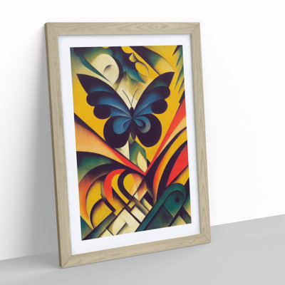 Curious Butterfly - Single Picture Frame Print