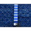 Tapis oriental épais et moelleux noué à la main de 9 pi 3 po x 12 pi 6 po bleu de la collection Chiaroscuro moderne 85880ED17FB14F70AFECE660F4B2D275