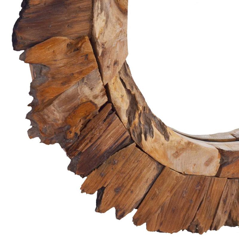 Java Wall Mirror, 60cm H x 60cm W
