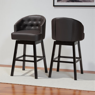Alice Swivel 30.62" Bar Stool