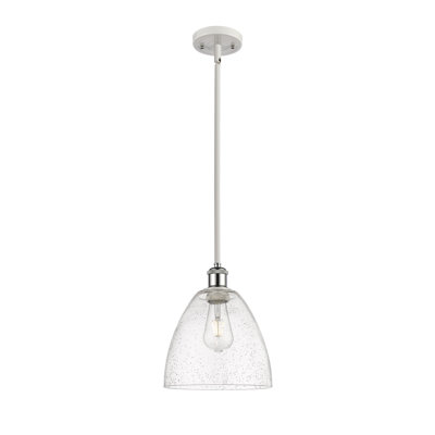 Luminaire suspendu en dome à 1 lumière