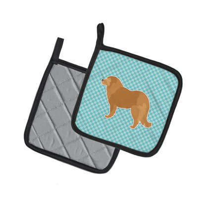 Cuisinier poignée damier pour chien east urban home du caucase berger