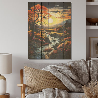 Art naturel sur bois de pin naturel