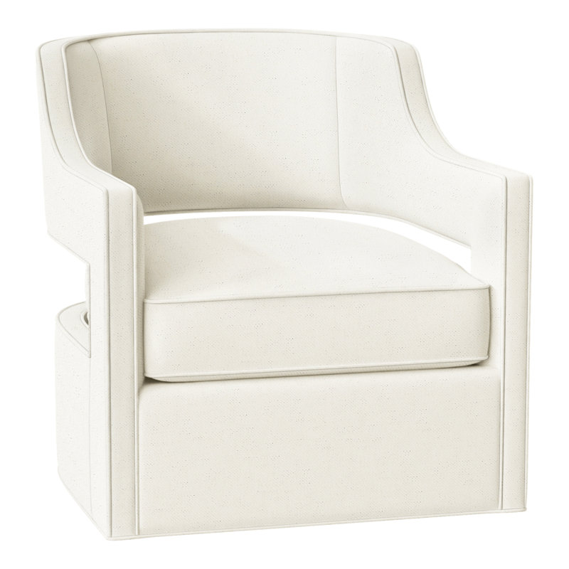 Phoebe Upholstered Swivel Armchair, Perigold Beagle Salt