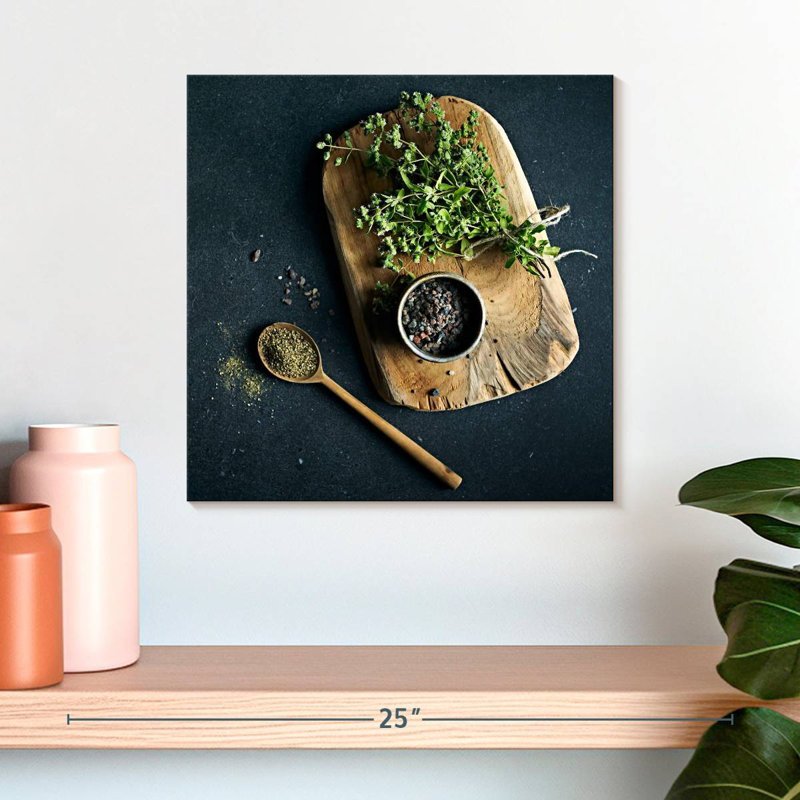 Yarlin Kitchen Herbs, 16" H x 16" W