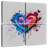 Hardie Heart-Shaped Textured Abstract-109086185