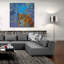 «Snow Tiger» par Elena Ray, art mural en verre acrylique-688535479