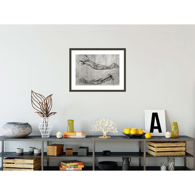 Study of Arms by Leonardo da Vinci -Framed Giclee Print