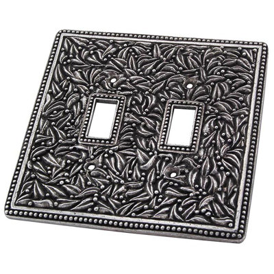 San Michele 2-Gang Toggle Light Switch Wall Plate
