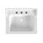 Fireclay Rectangular Console Bathroom Sink with Overflow-49500060-119116969