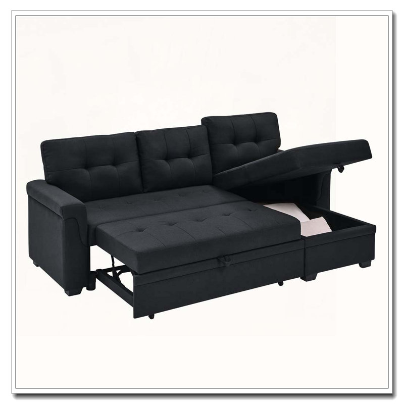 86'' Upholstered Pull-Out Sofa Bed