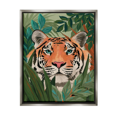 «Tiger Peeking In Leaves» sur