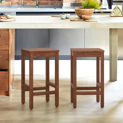 Tabouret d'extérieur Dalhi Acacia