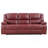 Elodie Red 2-Piece Reclining Sofa Set