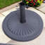 14kg Poly Resin Base - Charcoal