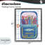 Cadre flottant en étain bleu sardines Silly, design par Courtney Prahl-1027726547-1027726546
