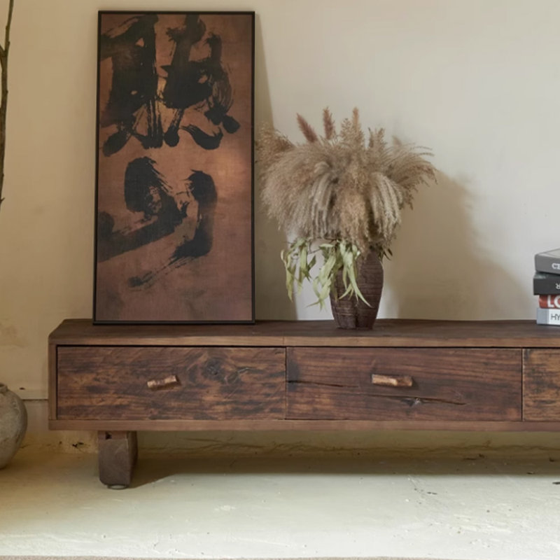 Meuble télé Wabi-sabi, 86.61"