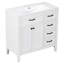 Meuble-lavabo noir 38 po-431466722