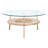 Glass Top Single Coffee Table