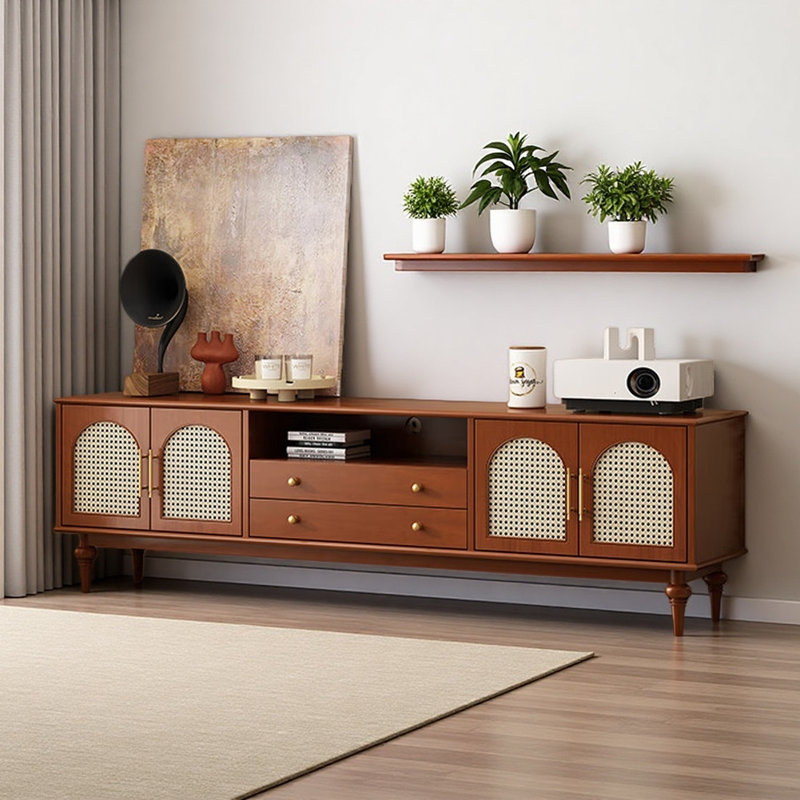 Meuble télé French Light Luxury Design, Brun