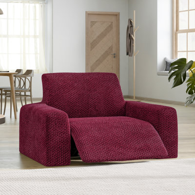 Stretchy Slipcover for Recliner Armchair - Soft to Touch & Easy to Clean - Velvet Collection