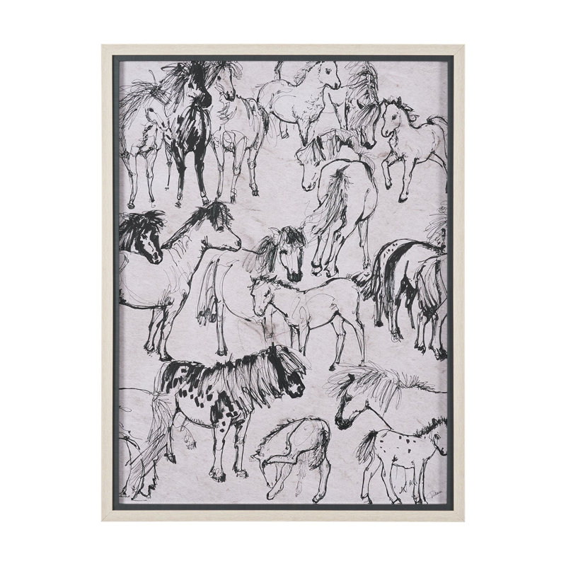 Pony Sketches I par Studio, Croquis de poneys I