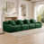 Ours en peluche vert