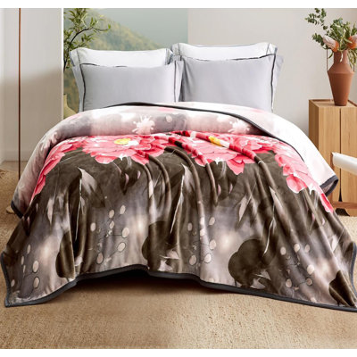 Couverture de lit en microfibre 5 po