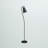 Anadarko 59'' Black Task Floor Lamp