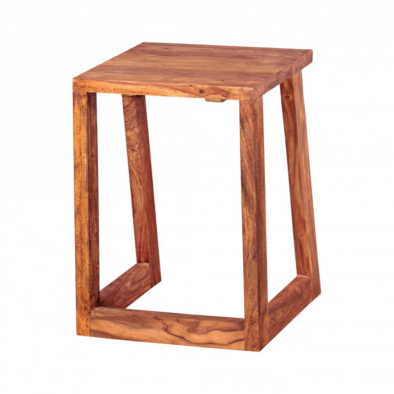 Monterey Solid Wood Sled Nesting Tables, Sheesham