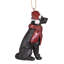 Black Lab Dog Holiday Ornament