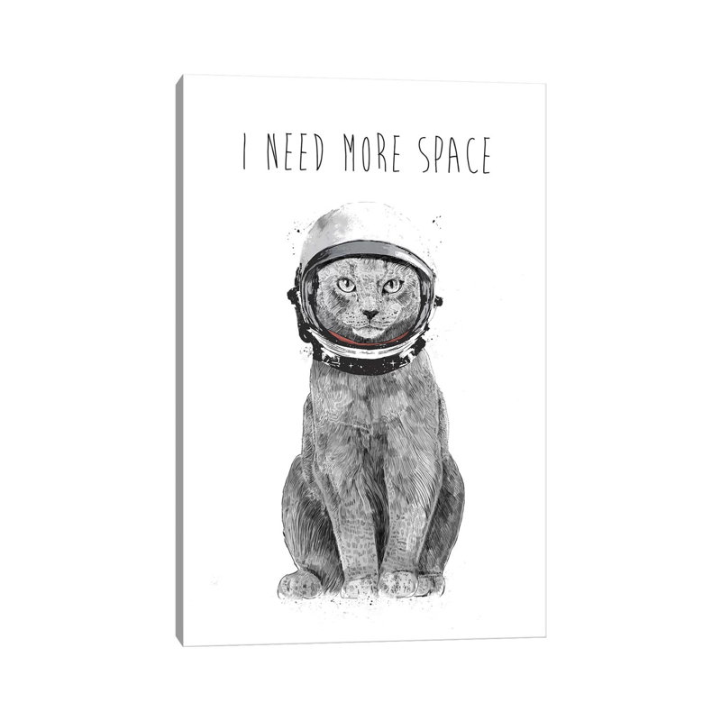 I Need More Space by Balazs Solti - Wrapped Canvas Gallery-Wrapped Canvas Giclée, 101.6 cm H x 66.04 cm W x 1.91 cm D