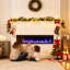 Wrought Studio 68 " W Black Electric Stove