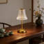 Lampe de table Flower avec DEL à intensité variable, batterie rechargeable 3600Mah et USB de type C, idéale pour les chambres à coucher et les événements spéciaux