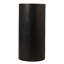 Modern Black Rounded-Edge Console Table