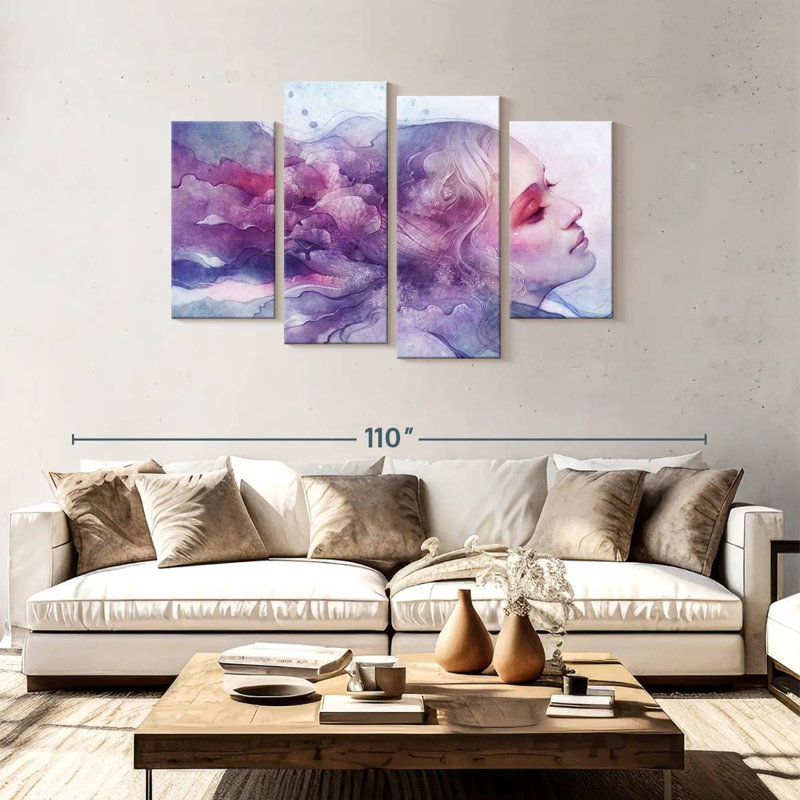 Leisha Bait, 48" H x 75" W