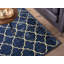 Eudora Rectangle Geometric Viscose Hand Woven Area Rug-285740923