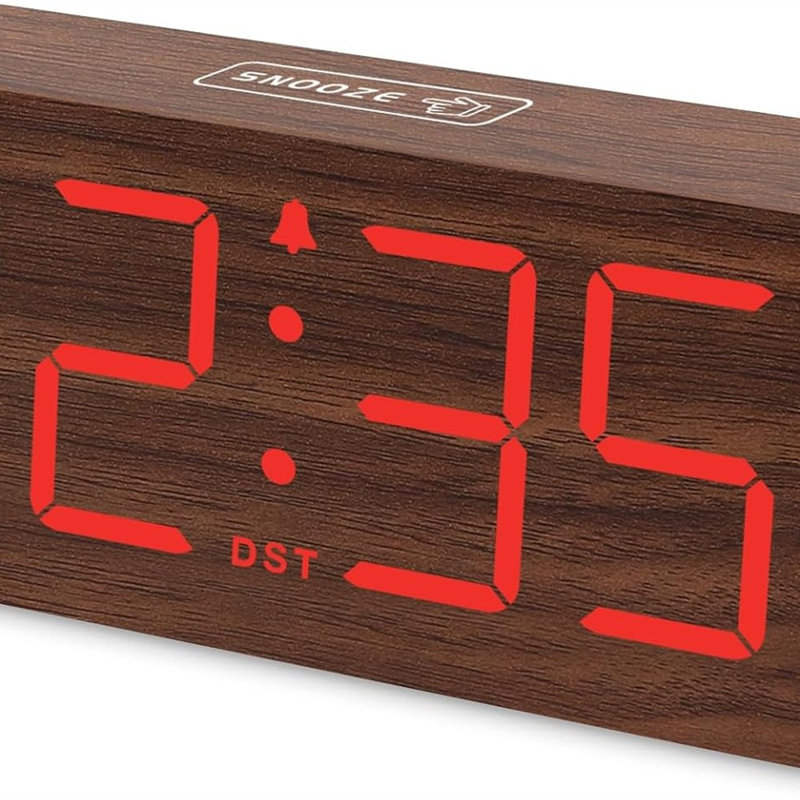 Electric Tabletop Clock, Amber